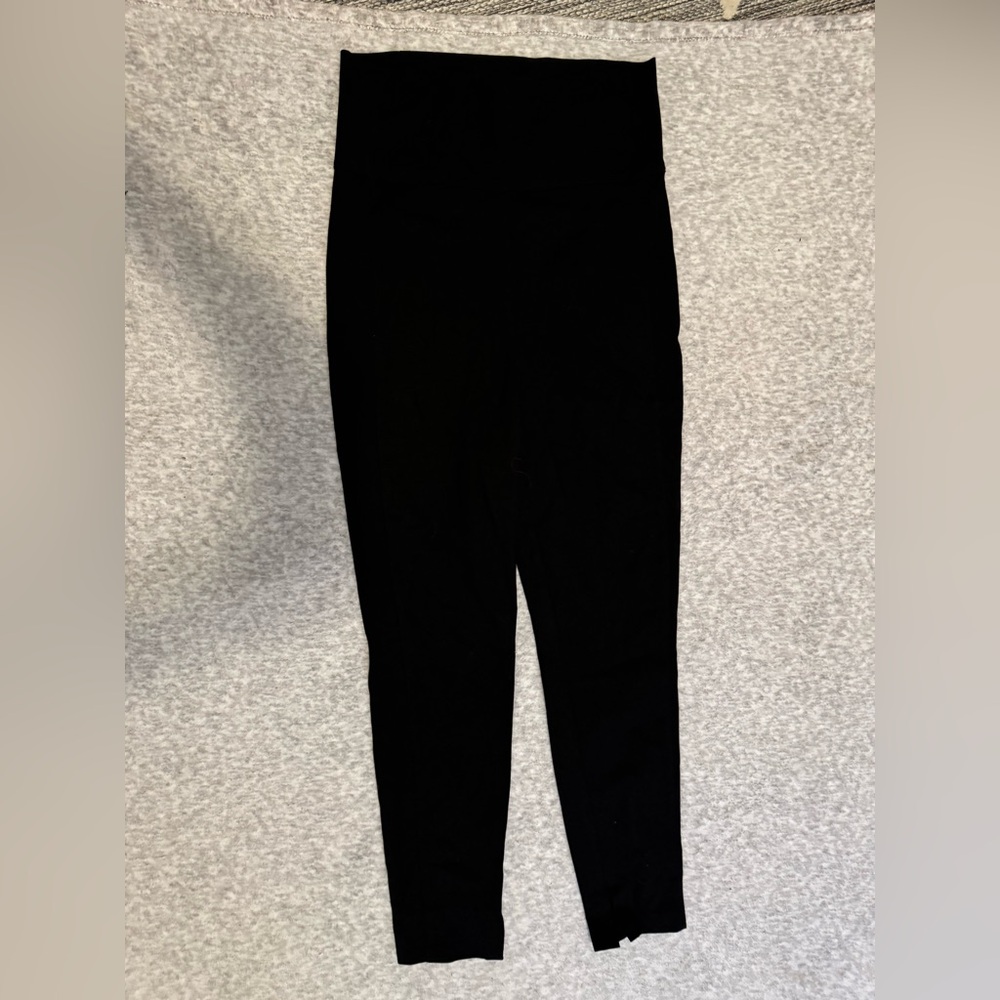 NWT MM Lafleur Sleek High Waist Black Leggings Size 12